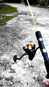 Set Pancing Umiika Lagus LA-S602M 180 dengan Joran Fiber dan Reel Simura Shikari