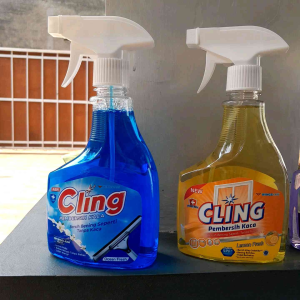CLING / PEMBERSIH KACA / 440 ML kemasan botol