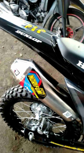 KNALPOT RACING NORIFUMI N4 PNP KLX DTRACKER CRF150 WR155