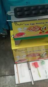 CHEFER GAS EGG HOTDOG ROLL 6 & 10 LUBANG MESIN SOSIS TELUR SOSTEL GULUNG EHR 06G 010G GARANSI RESMI ORI AWET TERMURAH!