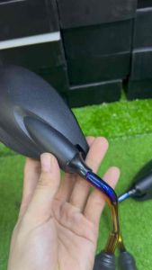 1 Cặp Gương chiếu hậu YAZ CHÂN XITITAN- chân 10LY- TRÁI REN THUẬN- PHẢI REN NGƯỢC