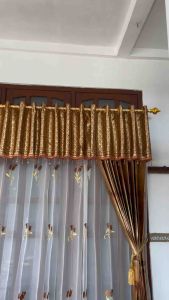 Gorden Blackout Model Poni Pisah Gorden Blackout Import Premium Super Tebal Korden jendela dan Pintu