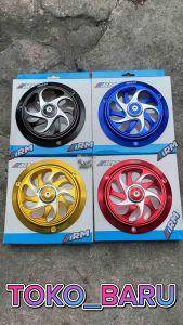 COVER PELINDUNG KIPAS RADIATOR CNC VESPA SPRINT PRIMAVERA LX S125 SCOOPY BEAT FI MIO VARIO COVER KIPAS SPINNER CNC DLL