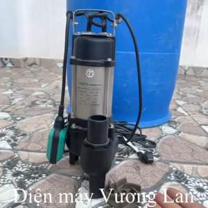 Máy bơm chìm nước thải hút bùn 370W (0.5HP) Thân INOX 304 TAIFU WFD16-6-0.37A - Bảo hành 1 năm Máy bơm tõm