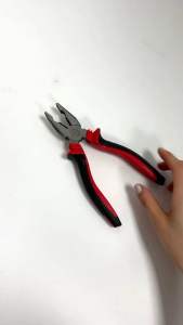 คีมช่างไฟฟ้าทรงเยอรมัน 8 นิ้ว SOLO แท้! NO.5518-8 คีมปากจระเข้ คีมปากจิ้งจก คีมตัด คีมล็อค คีมหนีบ คีมปากแบน คีมตัดสายไฟ คีมช่างไฟฟ้า คีม โซโล คีมช่างไฟ ALUWARE AW211