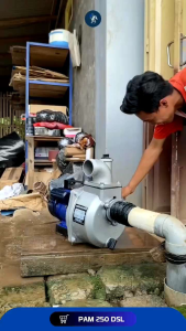 MESIN POMPA AIR SHIMIZU MODIFIKASI ALKON DIESEL 2 INCH 300 WATT