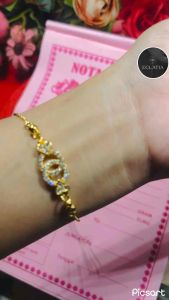 ECLATIA!! Gelang serut emas muda kadar 35% gelang tangan wanita terbaru