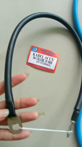 KABEL ACCU BATERAI MOBIL 24 VOLTTEBAL 35MMPANJANG 5075 & 100CM HARGA 1 PCS