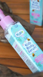 Kidei Body Serum Kids - Serum pencerah badan penghilang bekas luka melembutkan kulit anak & remaja