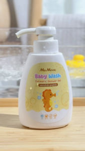 เจลอาบน้ำเด็กมามูน Mamoon เจลอาบน้ำขมิ้น ลดผดผื่นคัน