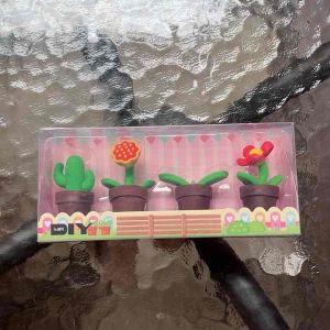 Penghapus Pensil 4in1 Ice Cream 6616 & Plant