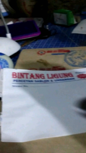 Stempel Semi Otomatis Telur Asin Anti Luntur