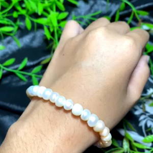 Gelang mutiara air tawar asli lombok | bahan rhodium mutiara air tawar