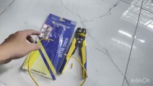Kìm tuốt dây điện tự động cắt dây bấm cos đa năng