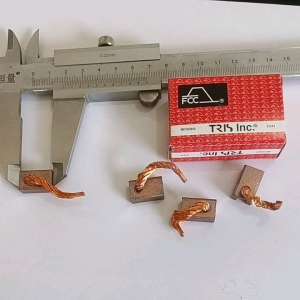 FCC Starter Brush Carbon Brush Fits Toyota 3K 4K Tamaraw FX 5K (Length: 19 mm)