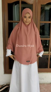 Diandra Hijab Bergo Maryam Jumbo XL Hijab Instan Kerudung Crinkle Airflow Syari Murah Dewasa