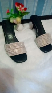 EverBona - Sendal Heels Sandal Wanita Dewasa Terbaru Hak 7 cm