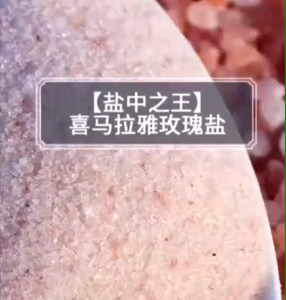 [HEALTHY FRESH] Iodine Himalaya Rock Salt 喜马拉雅山 涵碘 原始矿物盐 500g 山盐