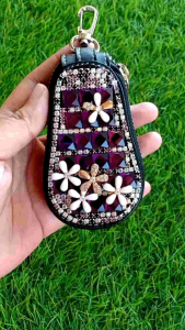 Dompet STNK square jasmine | Dompet kunci mobil/motor bling bling