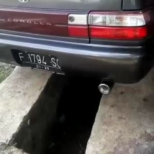 KNALPOT MOBIL GRONEL HKS CHROME BERKUALITAS UNIVERSAL MOBIL MANUAL DAN MATIC KNALPOT MOBIL RACING