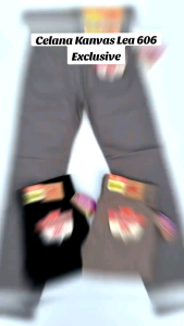 Celana Kanfas Pria Eksklusif Kain Tebal Halus Enak di Pakai Ori