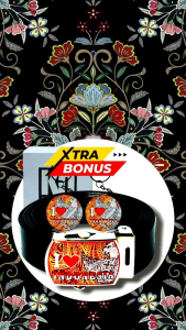 Ikat pinggang/Sabuk anak TK/SD Motif Batik \\\"I LOVE INDONESIA\\\"01. Trendi dan kekinian untuk fashion