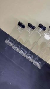 SQUARE BOTTLES BLACK CAP 200ML | 250ML | 300Ml | 350ML | 500ML SOLD PER PIECE BY Drakes packaging Supplies