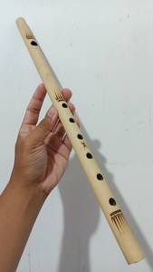 Suling dangdut - suling bambu - seruling bambu 40 cm - alat musik tiup - seruling grosir