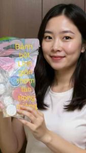 Bánh Phục Linh -Đặc Sản Bình Định Giòn Thơm (Ngậm Tan Trong Miệng )nhiều màu 0.5Kg-Biglove