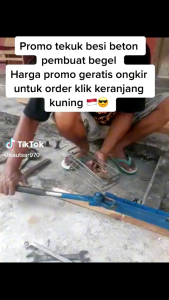 alat tekuk besi / begel 4mm sampai 10mm
