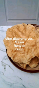 Kerupuk Gender Singkong Mentah 1 Kg