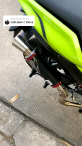 Knalpot SAMLONG cobra style RKS original VARIO 125 NEW BEAT AEROX NMAX MIO SCOOPY RKS Original