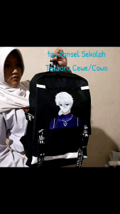 Tas Ransel Anak Sekolah Nagi Seishiro89 Cewe/Cowo Sablon DTF Premium Terbaru 2024 Untuk Smp Sd Tk Paud