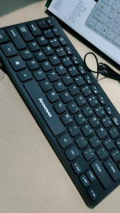 Keyboard Mini Logo Branded (Usb) Komputer / Laptop / PC