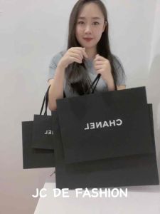 CC paperbag branded luxury giftbag小香 香奈儿专柜同款包装手提袋