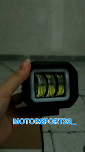 LAMPU TEMBAK DAYMAKER 3 MATA BULAT & VARIASI LAMPU SOROT DAYMAKER