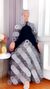 gamis twill pekalongan kancing depan rayon super premium