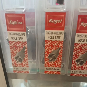 HOLE SAW TCT 19MM KUGEL / MATA BOR STAENLESS - HOLE SAW WIDIA KUGEL - djm