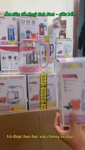 ấm siêu tốc cookoo ST16 thuỷ tinh - siêu bền
