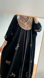 Pitaloka Kaftan Wanita Kekinian Rayon Halus Jumbo Busui Bumil