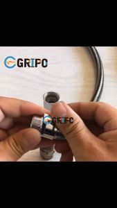 GRIPO HIGH END Full Copper Chrome-Plated Straight-Through Valve with Flow Switch GP94