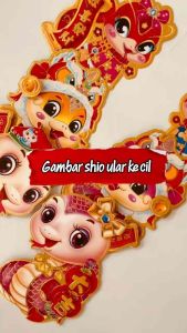 Gambar Ular Kecil Imlek & Dekorasi Shio Ulang