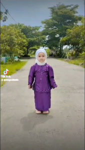 Set Rok Kurung Melayu Anak Perempuan / Viral One Set Melayu Anak Perempuan