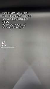 Fanbelt Tali Kipas 7PK1125 Livina 1.5 L10JukeEvaliaAlmeraLatio 1.8 11720-IKT0A