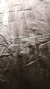plastik PP bening tebal 03 ukuran 35×55 32×50 32×45 35×45 plastik Snack || plastik laundry || cap kembang