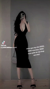 Đầm body dáng dài