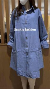 DRESS JEANS JUMBO / TUNIK JUMBO UKURAN SESUAI KETERANGAN PADA GAMBAR