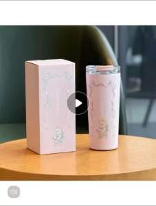 ♡Ready Stock♡ STARBUCKS Princess Tea-Time Dual Sippy Cup