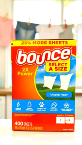 Mẫu mới 400 tờ Giấy thơm quần áo Bounce của Mỹ 400 tờ