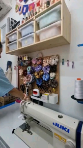 2016-2021 หนังยางมัดผม Scrunchies · Heather (Satin Silk)